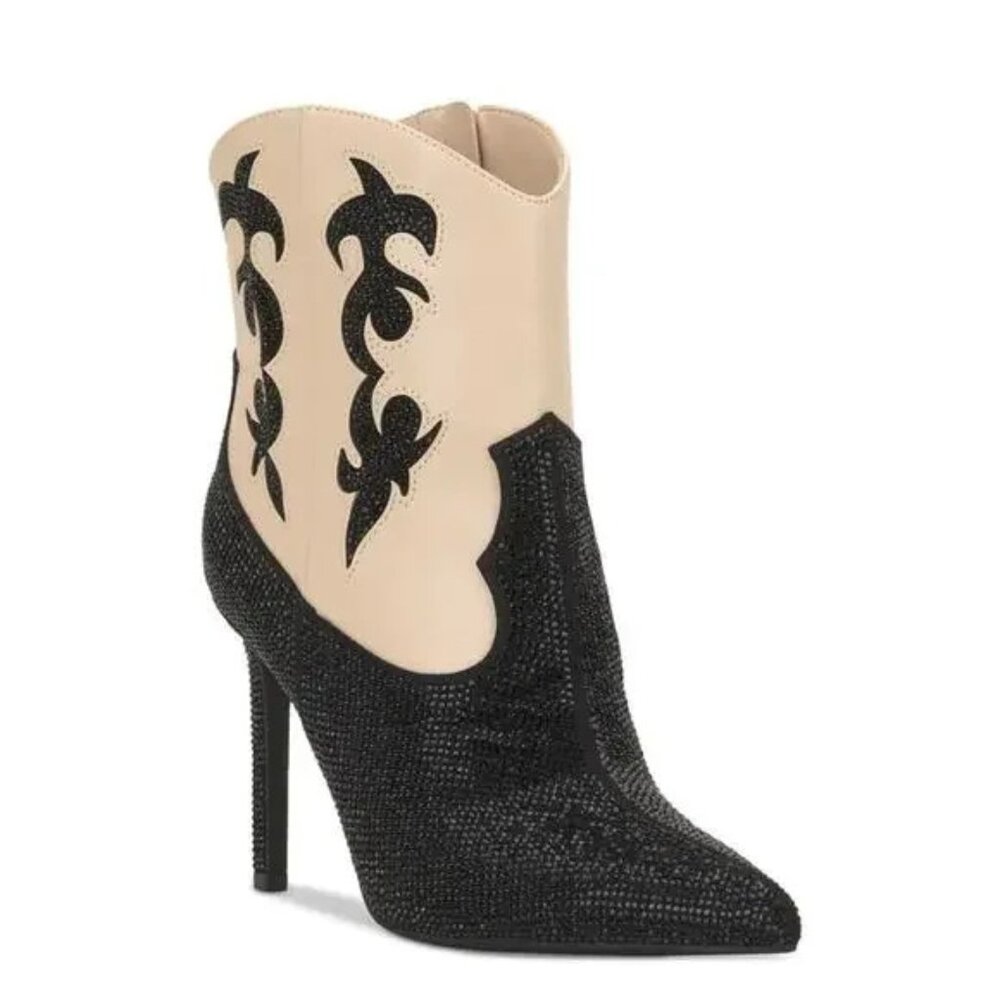 INC Women’s Boots size 6 Embellished Cowboy, Western Boot